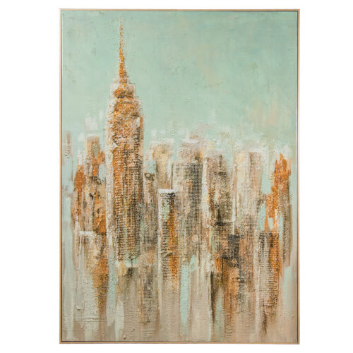 CUADRO LIENZO ACRILICO PAISAJE