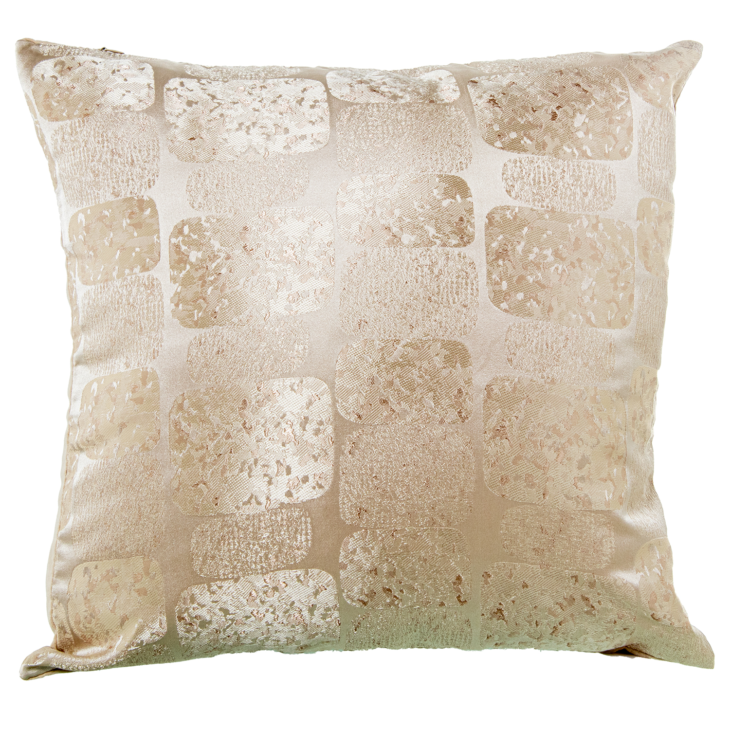 COJÍN 45X45CM CREMA 100% POLIÉ00% POLIÉSTER