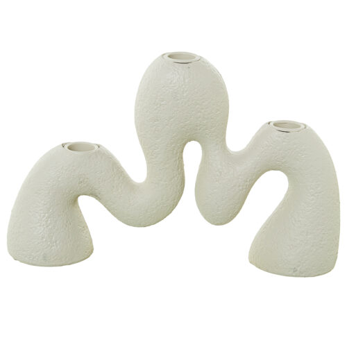 CANDELABRO 3 VELAS RESINA