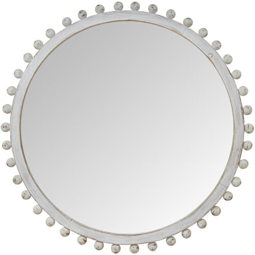 ESPEJO MARCO MADERA BLANCO