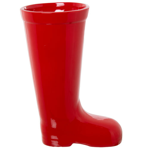 PARAGÜERO CERÁMICA BOTA ROJA