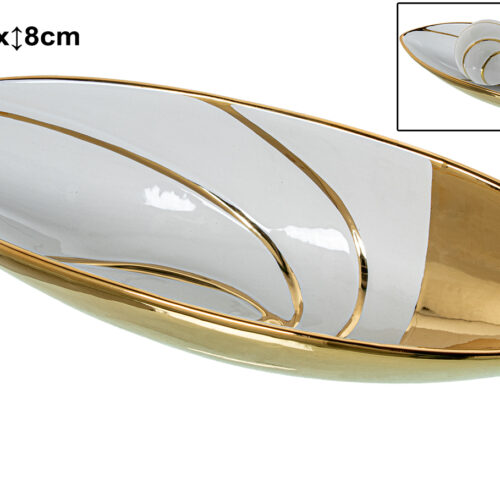 CENTRO CERAMICA BLANCO BRILLO/ANCO BRILLO/ORO