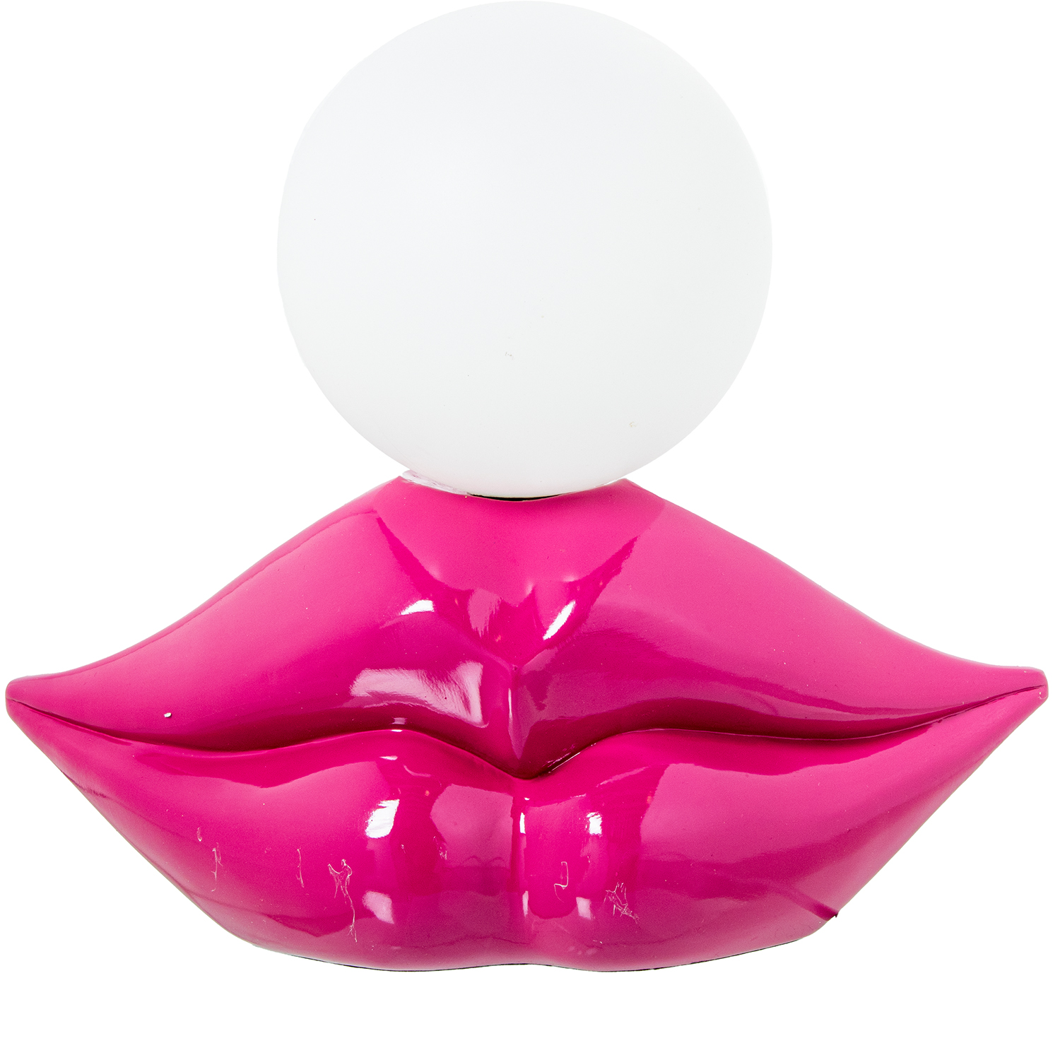 LÁMPARA SOBREMESA RESINA ROSALABIOS, 1XG9 LED INCLUIDA