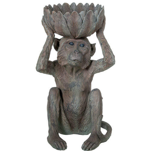 FIGURA RESINA CHIMPANCÉ C/CUEN