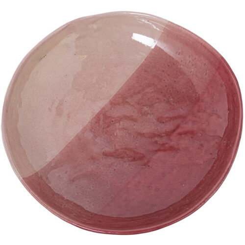 CENTRO CERÁMICA 36CM ROSA TRICOLOR