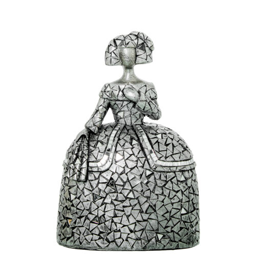 FIGURA MENINA 22CM RESINA PLAT