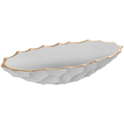 CENTRO CERÁMICA BLANCO ARENA/DORADO