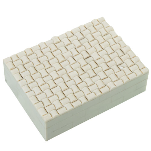 CAJA RESINA DE HUESO C/BASE MAUESO C/BASE MADERA