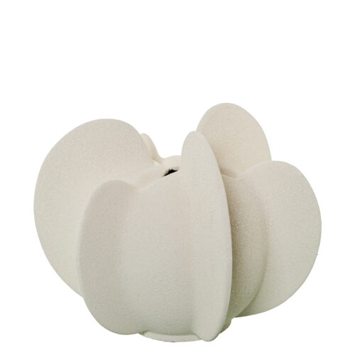 JARRON CERAMICA 30CM BEIGE ARENA