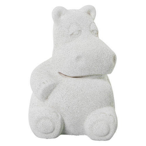 FIGURA HIPOPÓTAMO CERÁMICA GRI