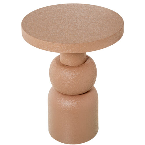 MESA METAL ACABADO MATE ROSA