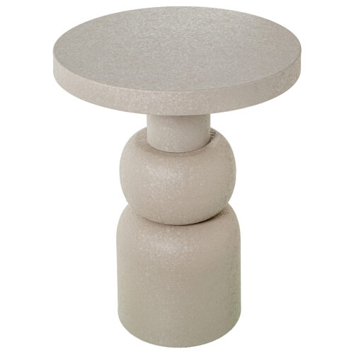 MESA METAL ACABADO MATE BLANCA