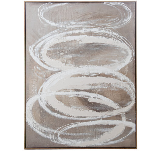 CUADRO LIENZO IMPRESO ABSTRACTO 120X90CM MARCO PS