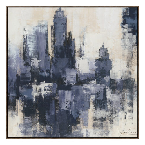 CUADRO LIENZO IMPRESO ABSTRACTO