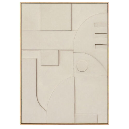 CUADRO LIENZO RELIEVE ABSTRACTO