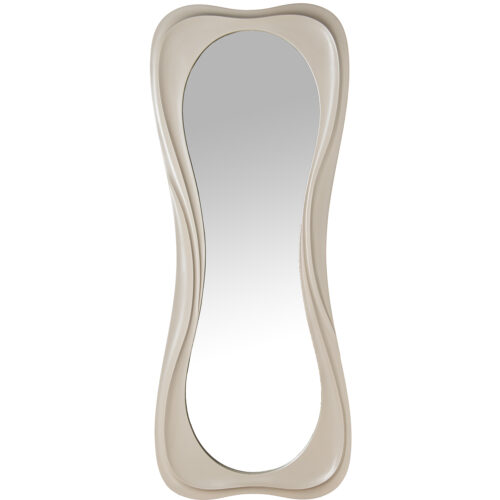 ESPEJO DE PIE MADERA DM LACADOPELO AZUL