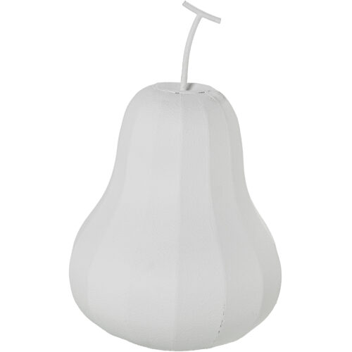 FIGURA METAL PERA BLANCA