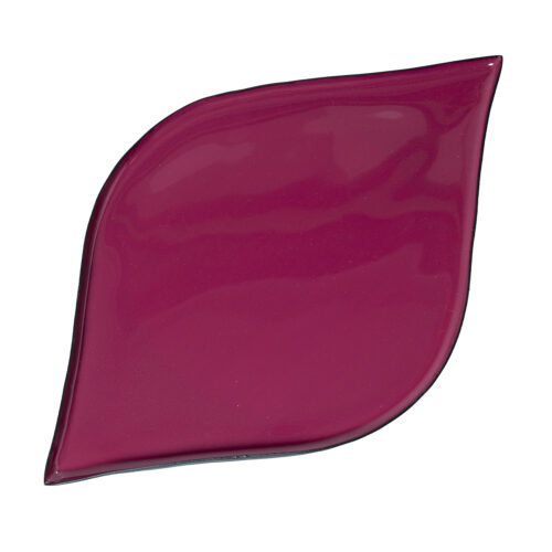 BANDEJA METAL ESMALTADO ROSA O