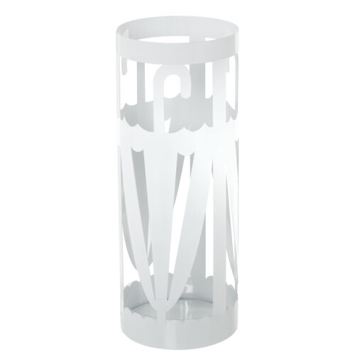 PARAGUERO METAL REDONDO BLANCOPERRO