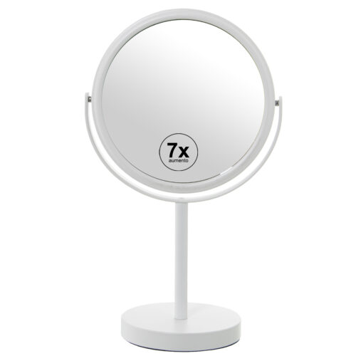 ESPEJO AUMENTOS 2 CARAS X1/X7METAL DORADO