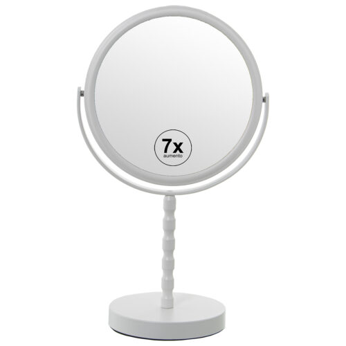 ESPEJO AUMENTOS 2 CARAS X1/X7METAL DORADO