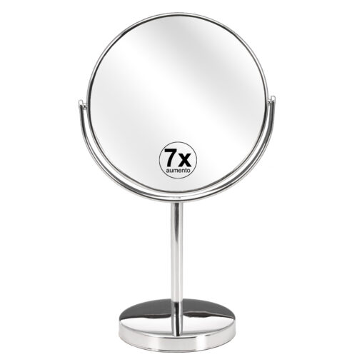 ESPEJO AUMENTOS 2 CARAS X1/X7ED CON VENTOSAS DE BAÑO