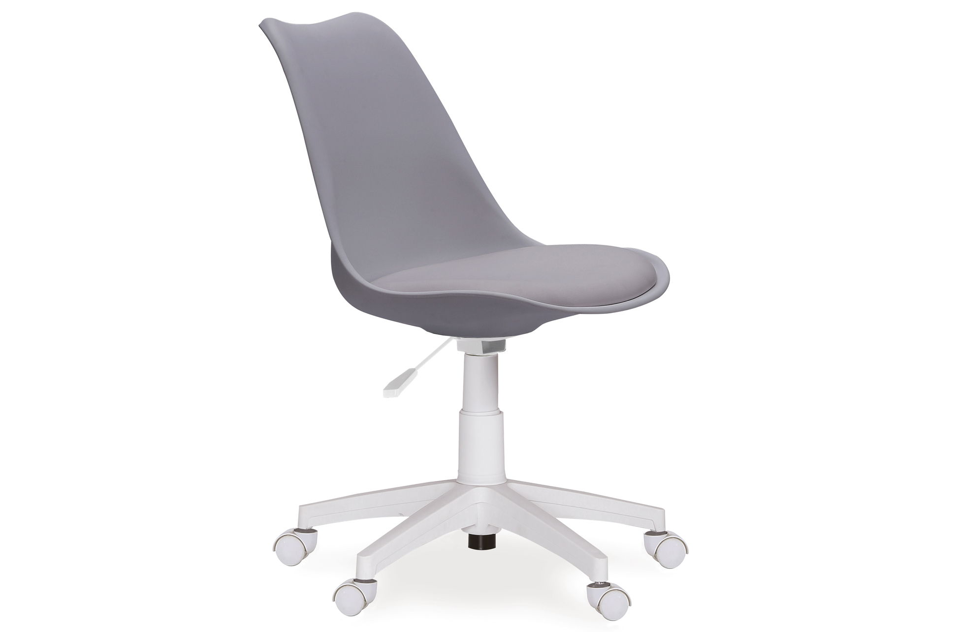 SILLA ESTUDIO GIRATORIA LINA GRIS.