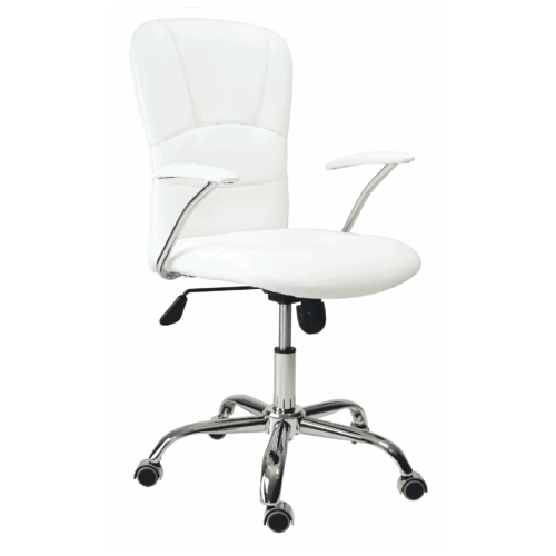 SILLA DE DESPACHO MODELO MAGGIE BLANCO