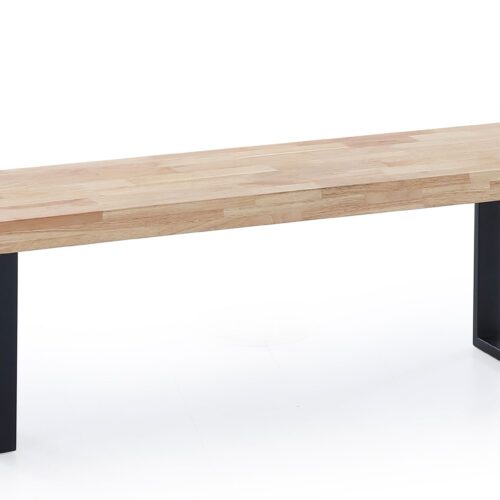 BANCO ASIENTO LOFT ROBLE NORDISH  / NEGRO.