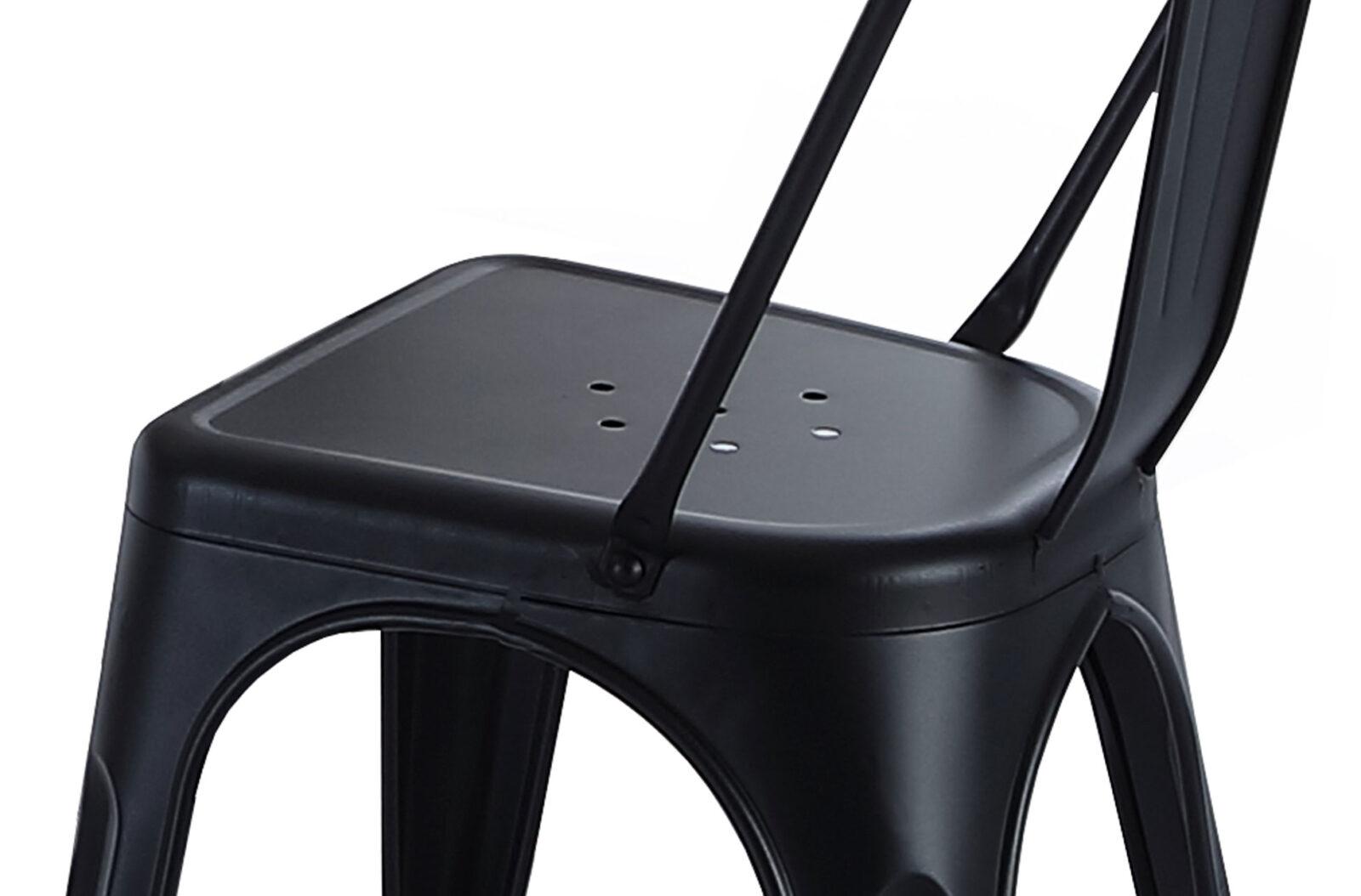 SILLA COMEDOR TOLIX NEGRO. - Imagen 4