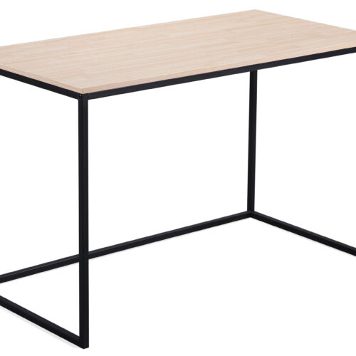 MESA ESTUDIO MIA ROBLE NORDISH / NEGRO 120 X 60 CM.
