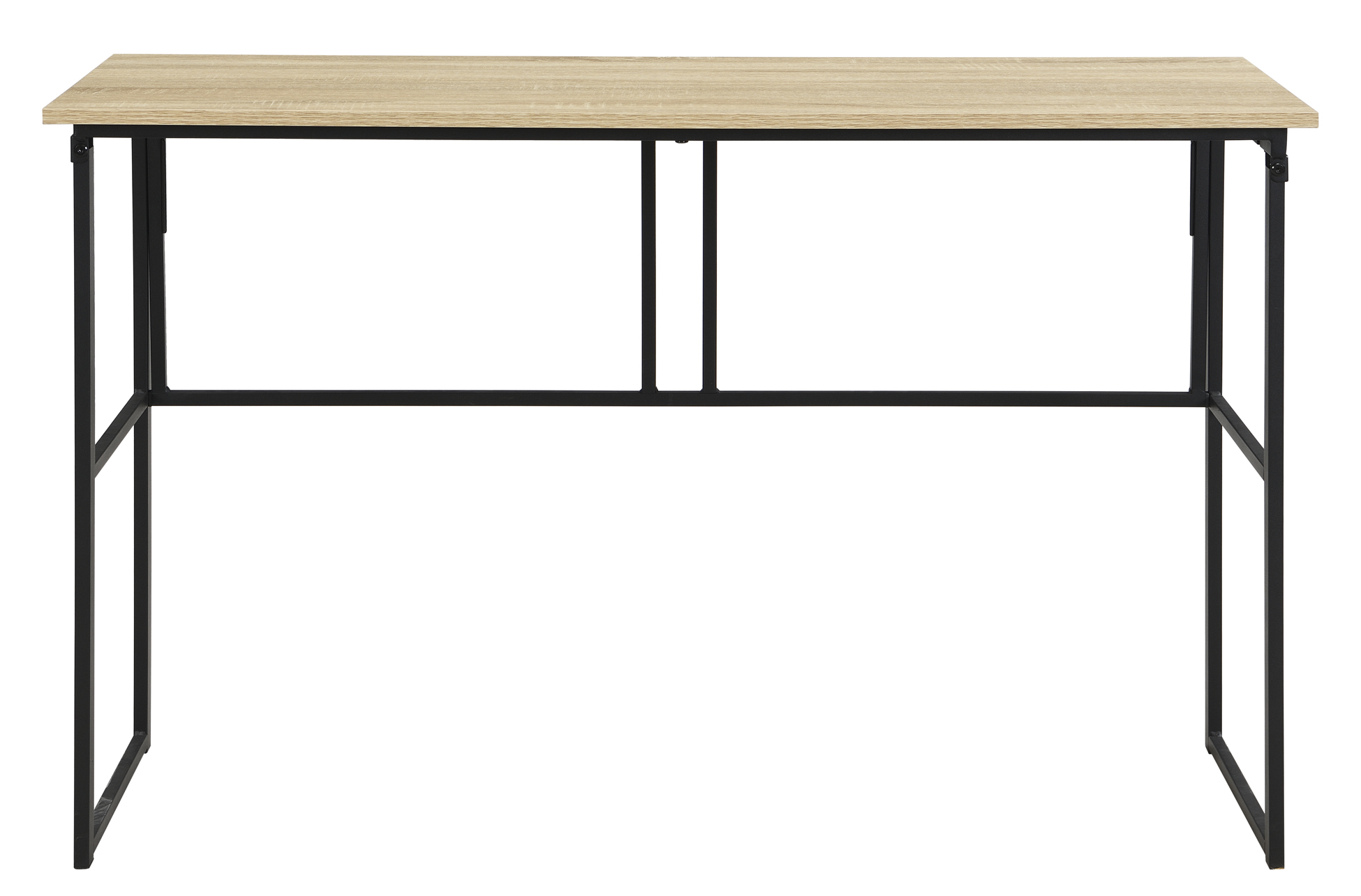 MESA ESTUDIO PLEGABLE 120 x 50 CM 0AK / NEGRO - Imagen 2