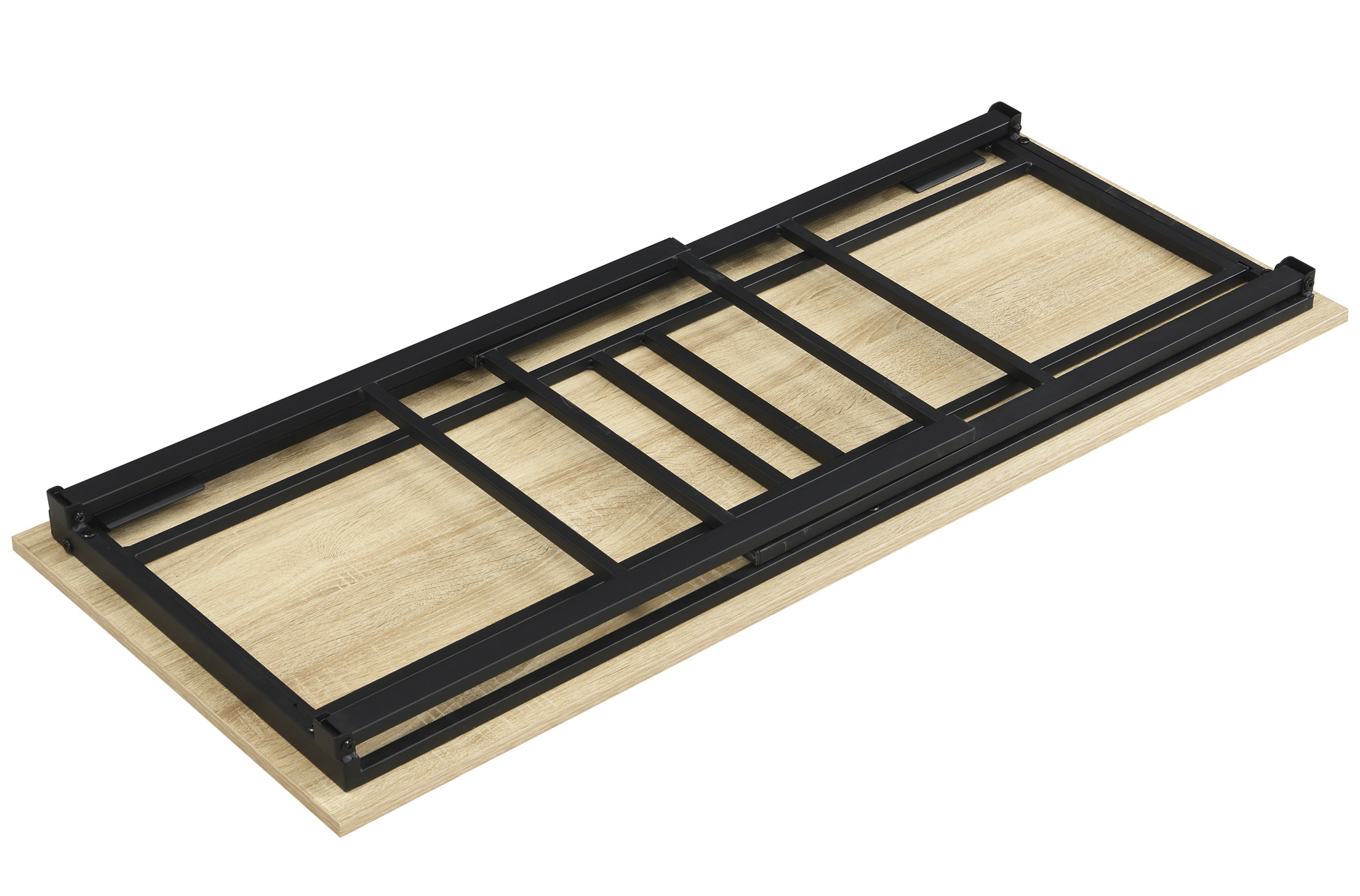 MESA ESTUDIO PLEGABLE 120 x 50 CM 0AK / NEGRO - Imagen 4