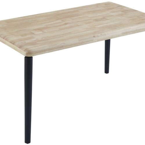 MESA COMEDOR FIJA MOON 140 x 80 CM NORDISH / NEGRO.