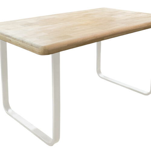MESA COMEDOR FIJA SMOOTH 140 x 80 CM NORDISH / BLANCO