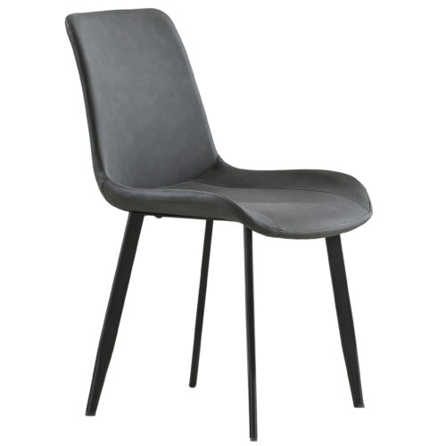 SILLA COMEDOR LIS CUIR GRIS