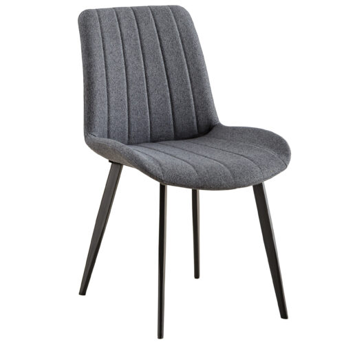 SILLA COMEDOR SOPHIE TEJIDO GRIS