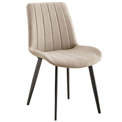 SILLA COMEDOR SOPHIE TEJIDO BEIGE