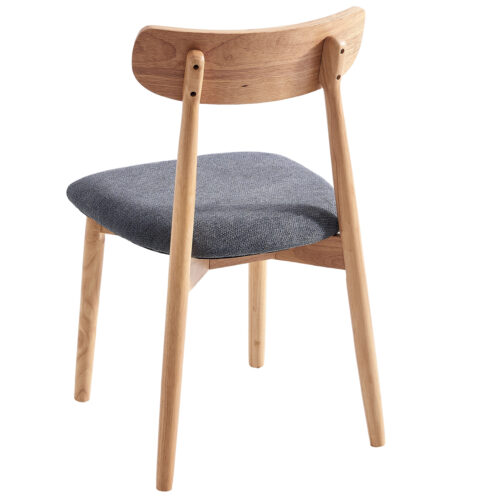 SILLA COMEDOR SHIA GRIS / NATURE