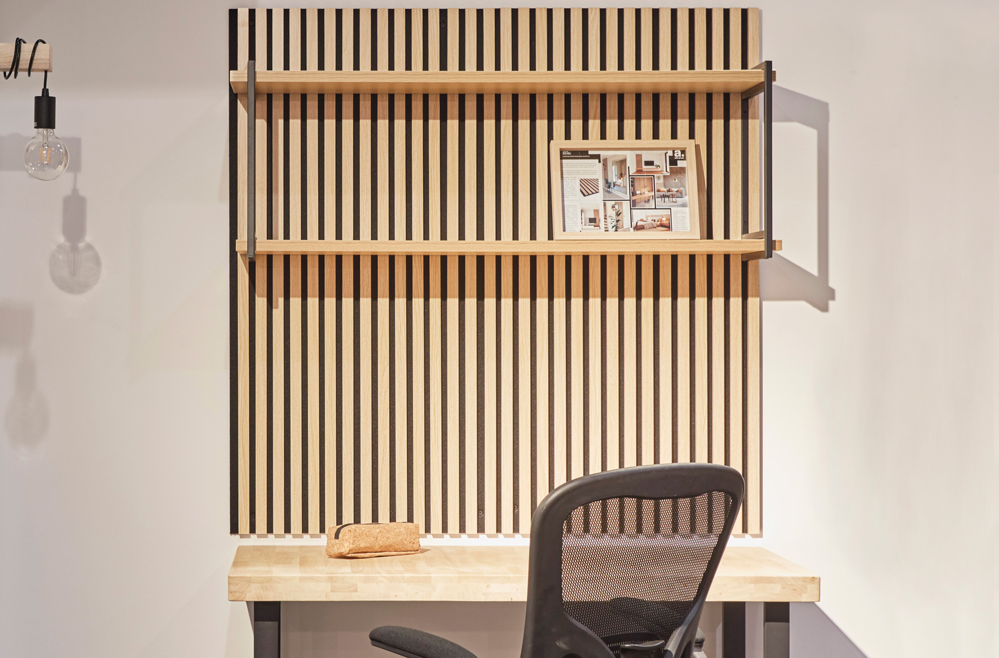 PANEL ACUSTICO PET ACUSTIC SOUND NORDISH / NEGRO 60 x 120 CM. - Imagen 3