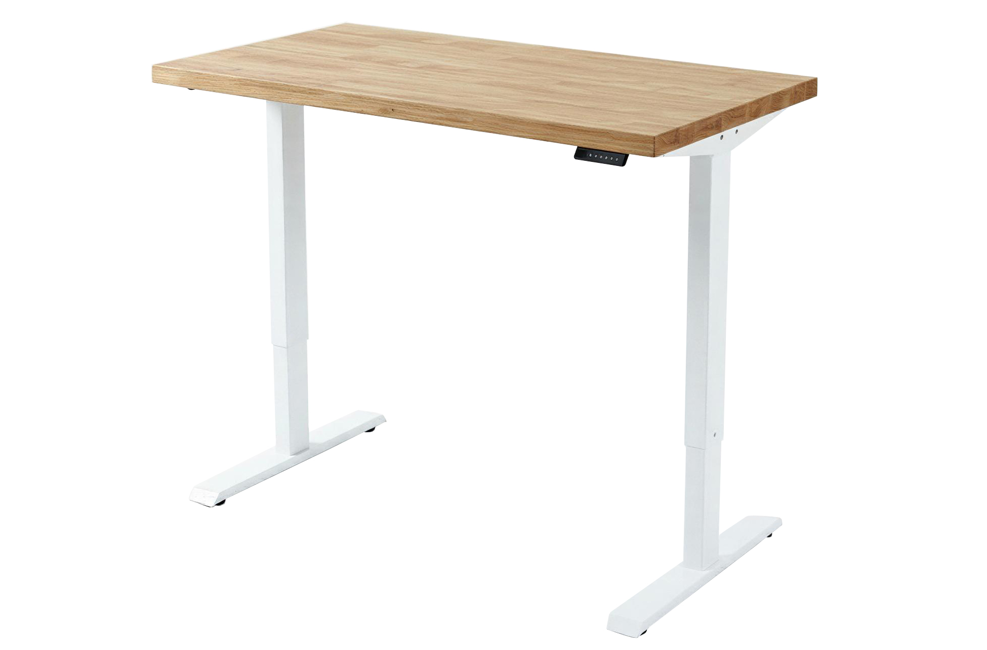 MESA ESCRITORIO / DESPACHO MOTORIZADA ELEVABLE STAND 140 x 70 CM NORDISH / BLANCO. - Imagen 3