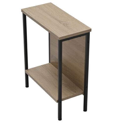 MESA RINCON / SOFÁ DECK 40 x 18 CM OAK / NEGRO