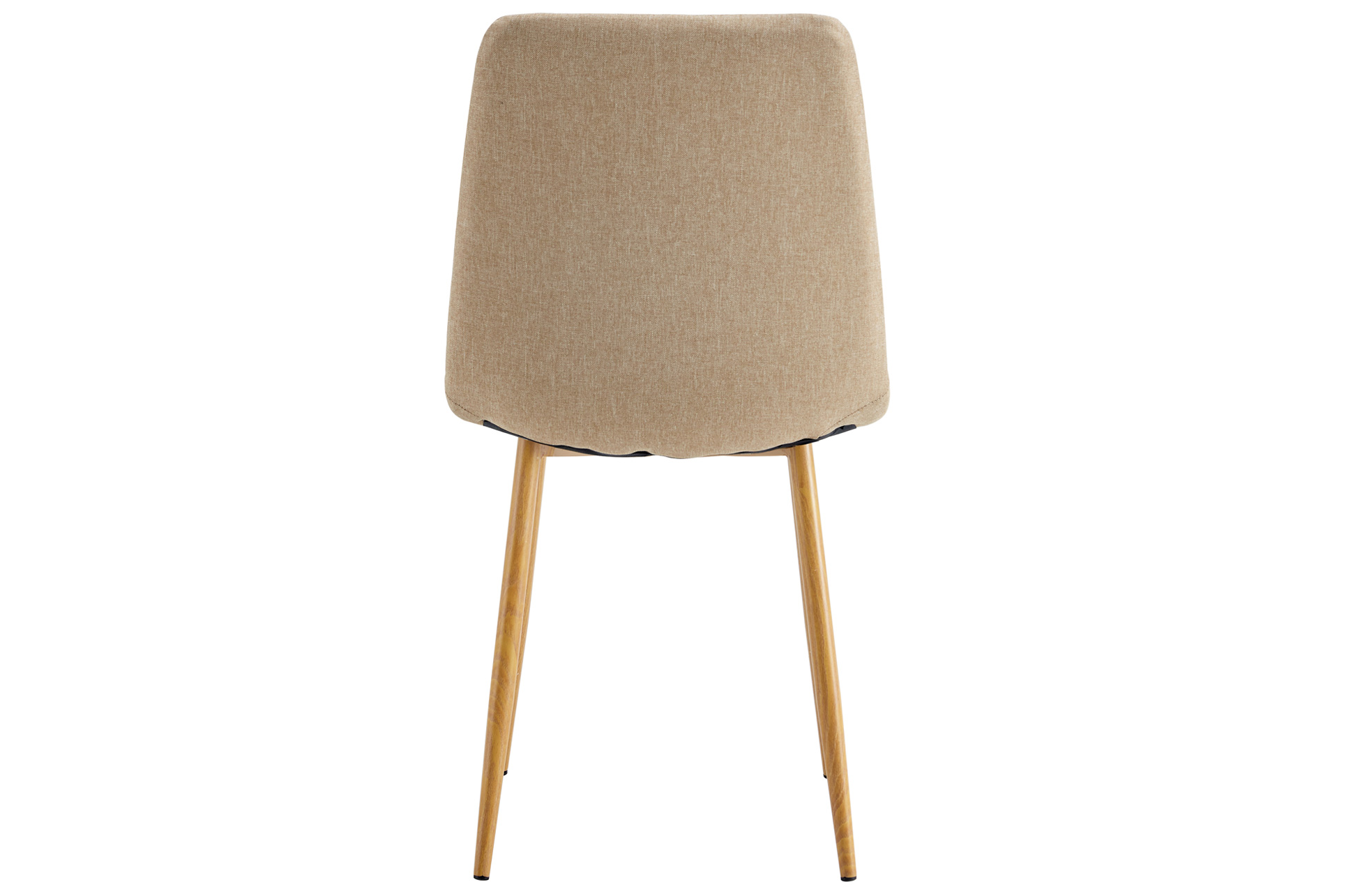 SILLA COMEDOR NAILS TEJIDO BEIGE / OAK. - Imagen 6