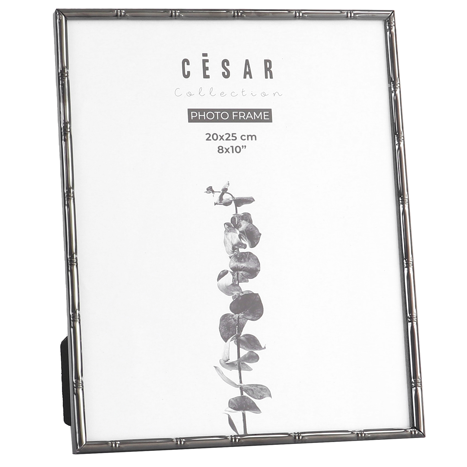 PORTAFOTOS 20X25CM METAL GRISPLOMO