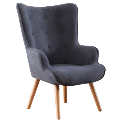 BUTACA VOSS TEJIDO GRIS