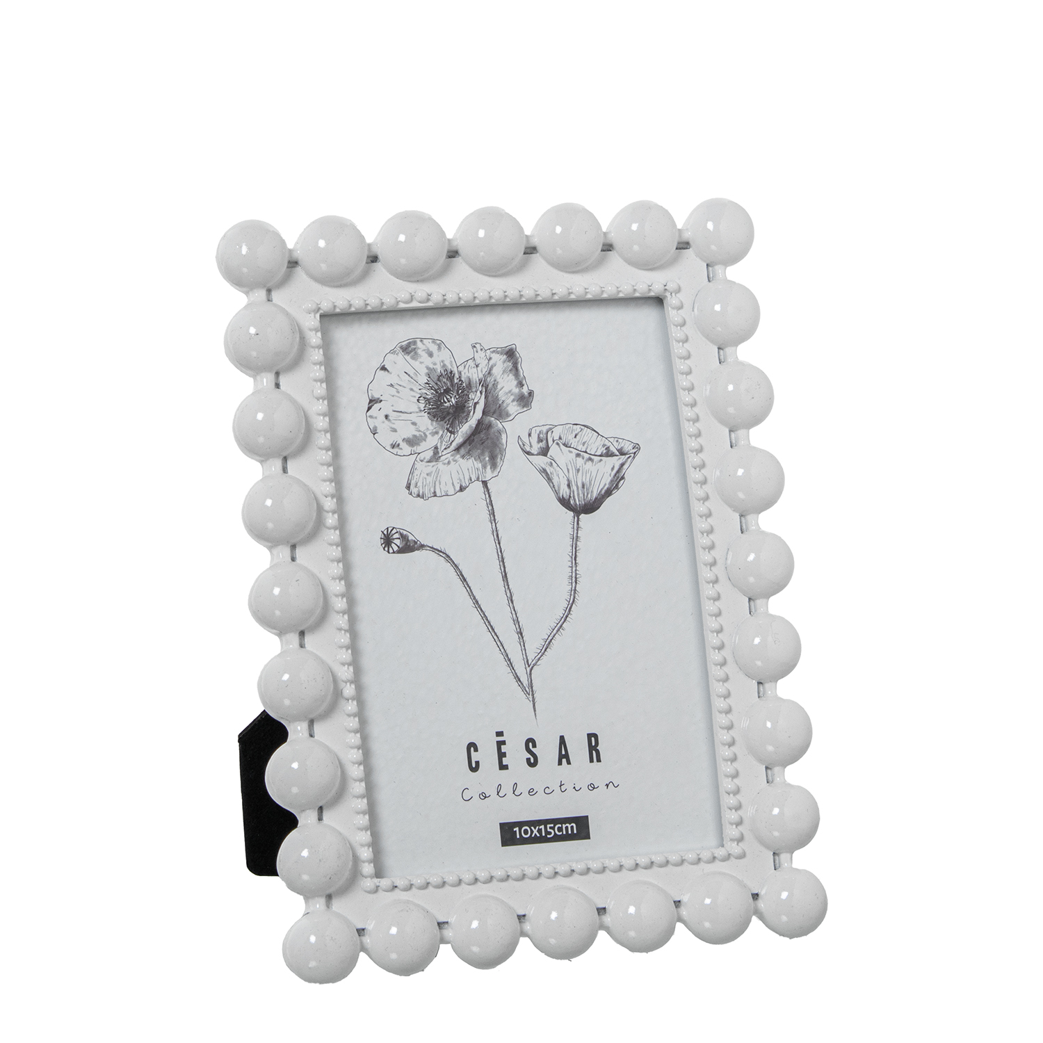 PORTAFOTOS RESINA 10X15CM BLANR TOPO