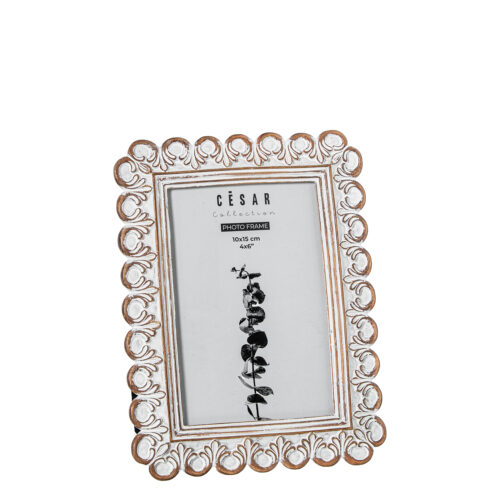 PORTAFOTOS RESINA 10X15CM BLAN