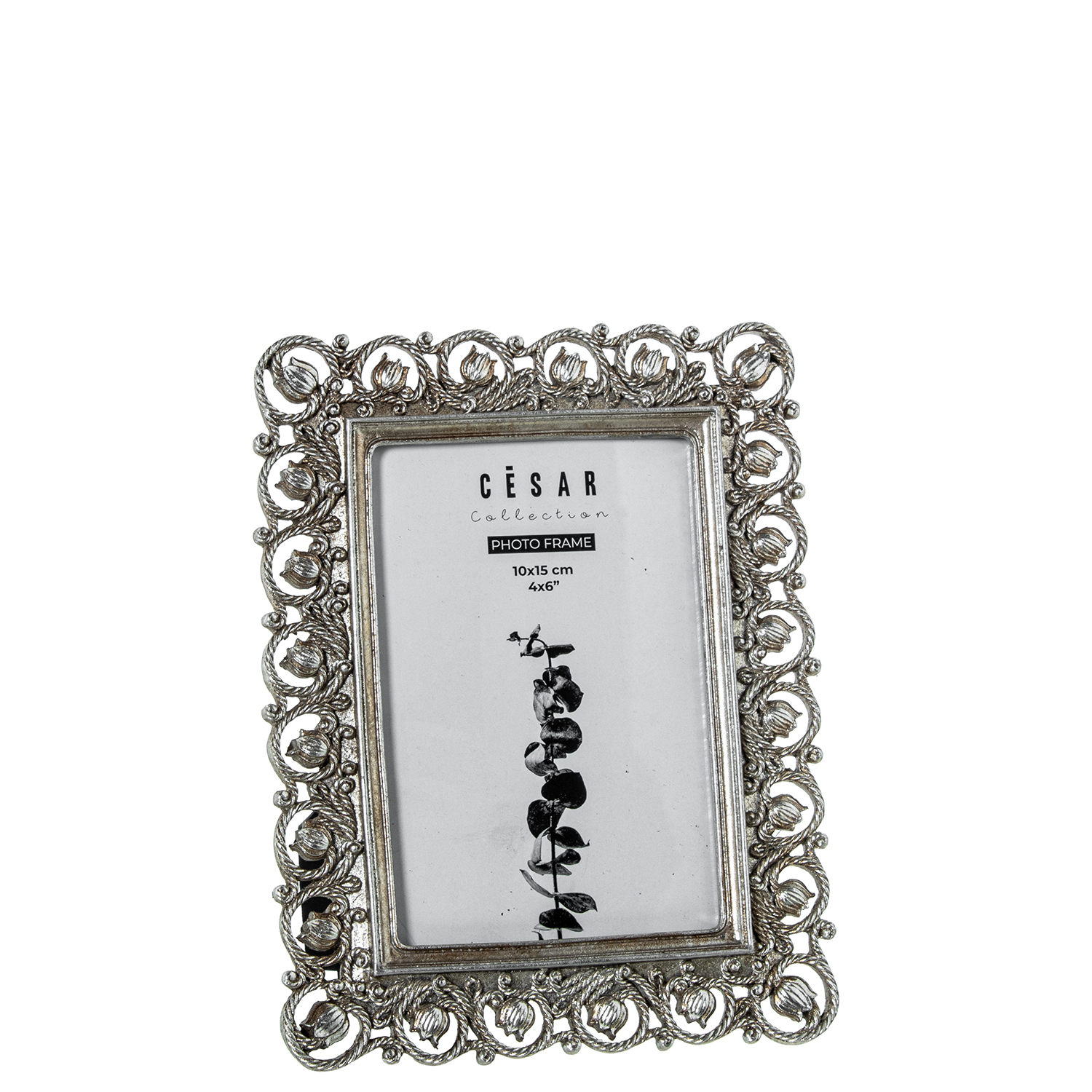 PORTAFOTOS RESINA 10X15CM PLAT
