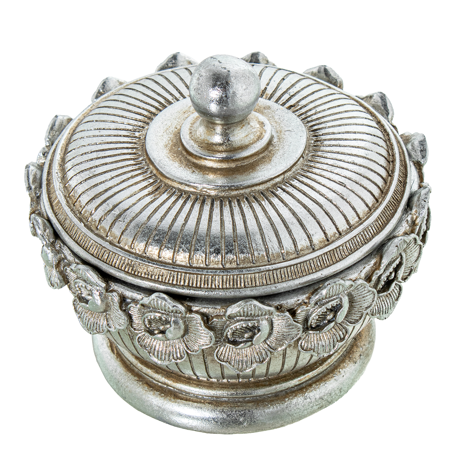 JOYERO RESINA PLATEADOEADO