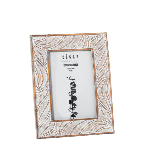 PORTAFOTOS RESINA 10X15CM BLAN